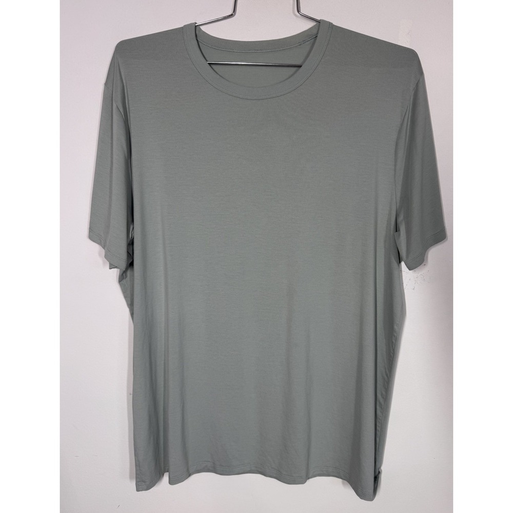 Lululemon Zeroed In Athletic Short Sleeve T Shirt Mens 2XL Seafoam Gym Sports